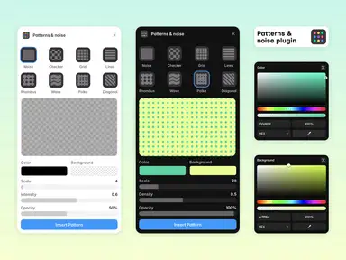 Patterns & noise