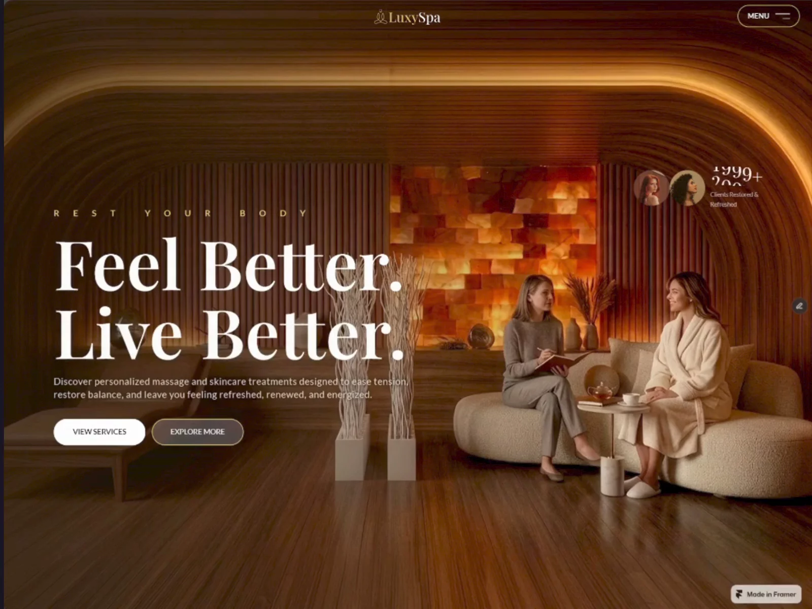 Luxury Spa & Sauna